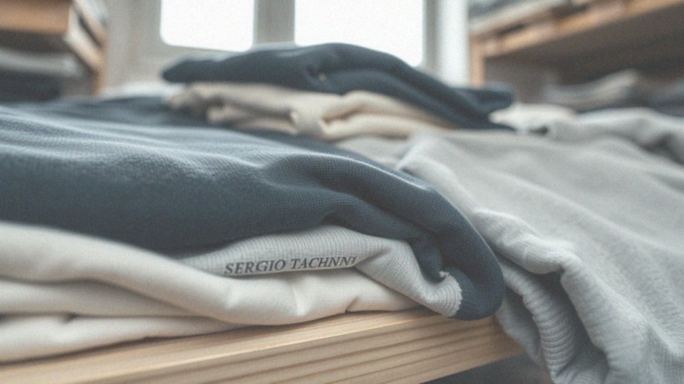 Jakie materiały są używane do produkcji bluz Sergio Tacchini?