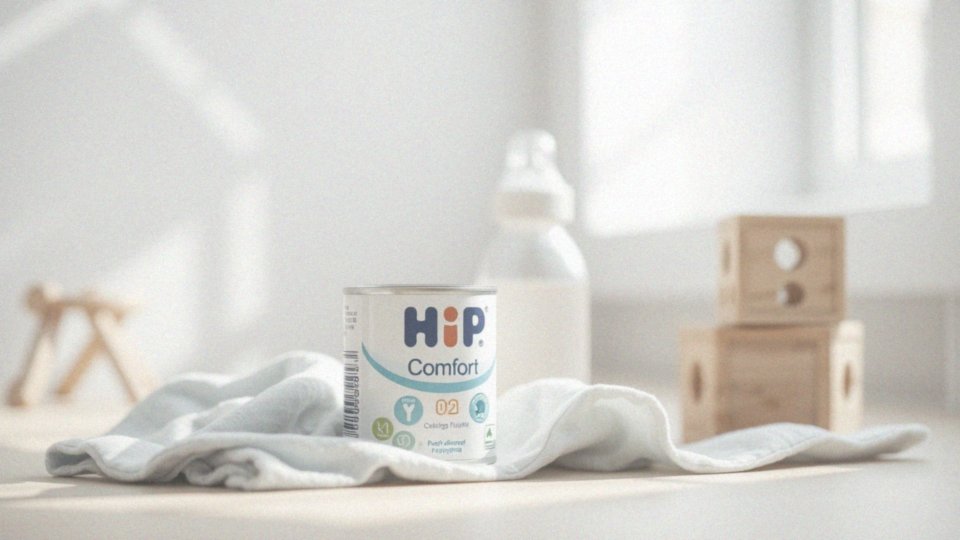 Jak HIPP Comfort może pomóc w problemach trawiennych niemowląt?