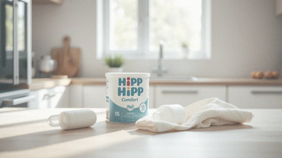 Jak hipp comfort wspiera prawidłowy rozwój układu pokarmowego niemowląt?