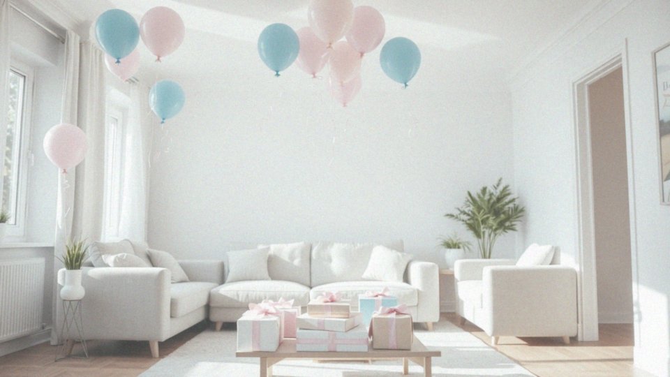 Jakie są pomysły na wykorzystanie balonów z helem podczas baby shower?