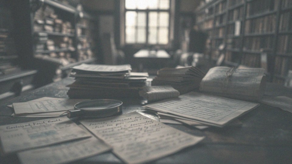 Jakie dokumenty są pomocne w tworzeniu drzewa genealogicznego?