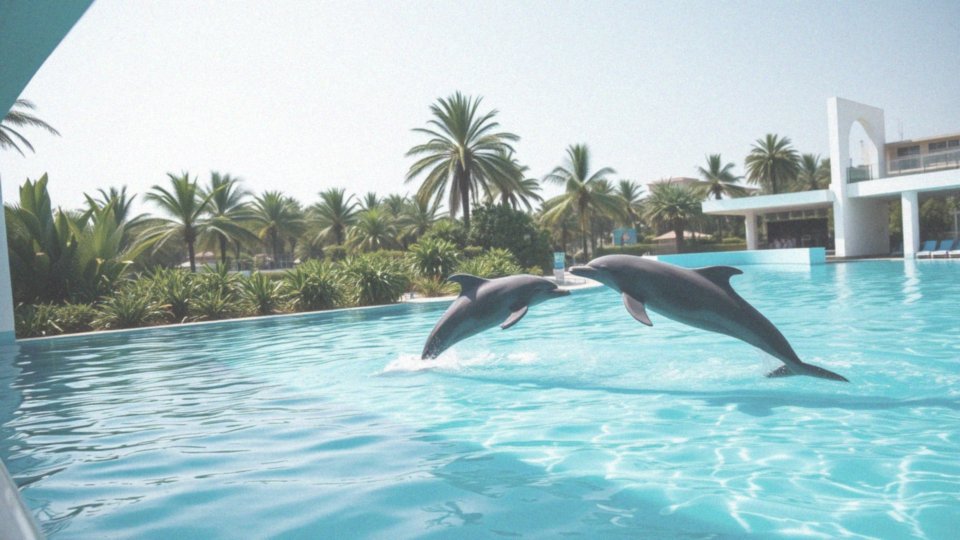 Co to jest Ocean World i jakie przedstawia opcje pływania z delfinami?