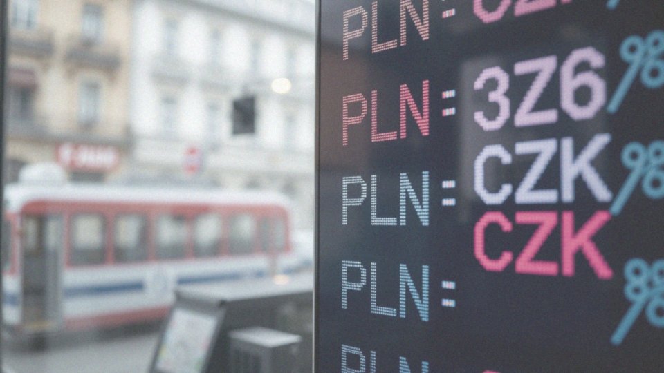 Jak wygląda kurs wymiany 10 PLN na CZK?