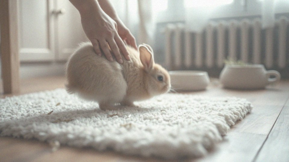 Jak umiejętnie i delikatnie podnosić królika?