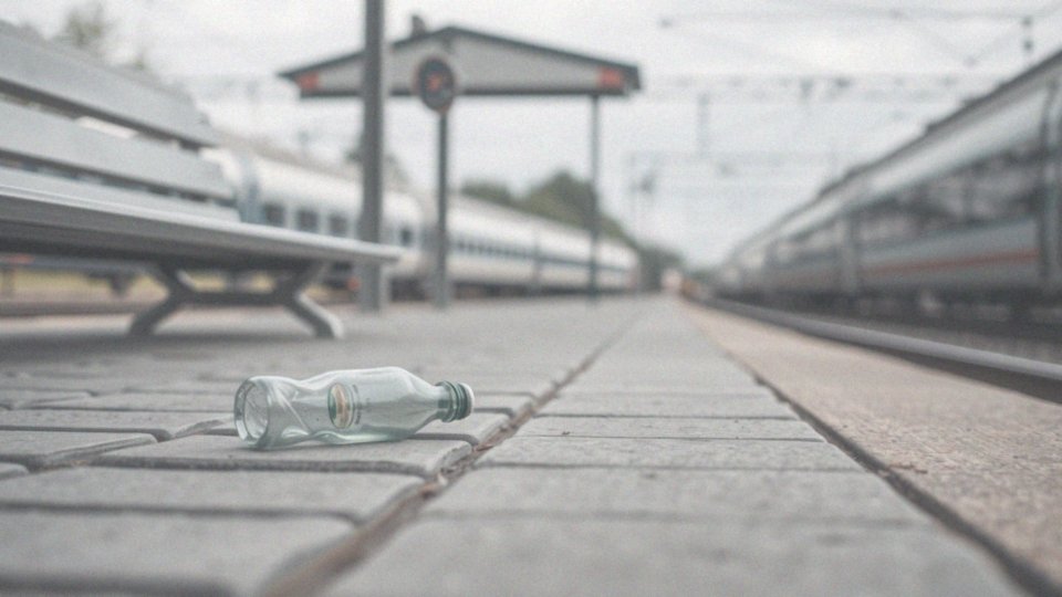 Jakie są przypadki karalne za zaśmiecanie na terenie kolejowym?