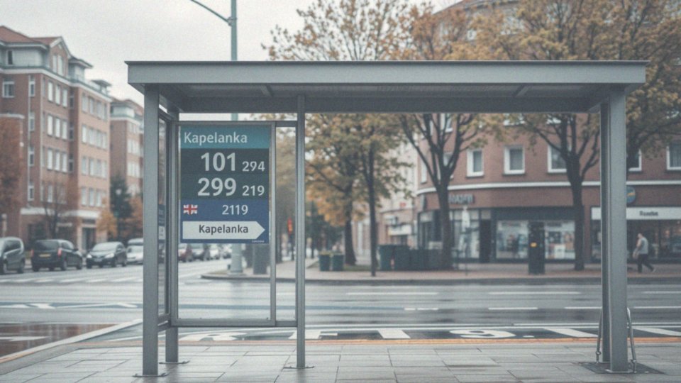 Jakie autobusy zatrzymują się na przystanku Kapelanka?