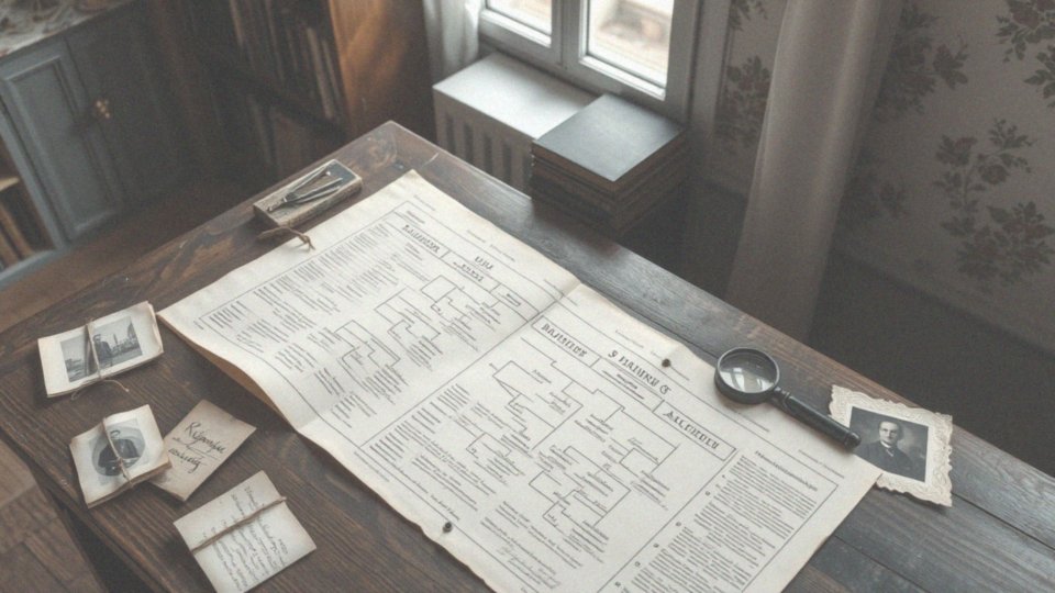 Jak drzewo genealogiczne pomaga w prowadzeniu poszukiwań genealogicznych?