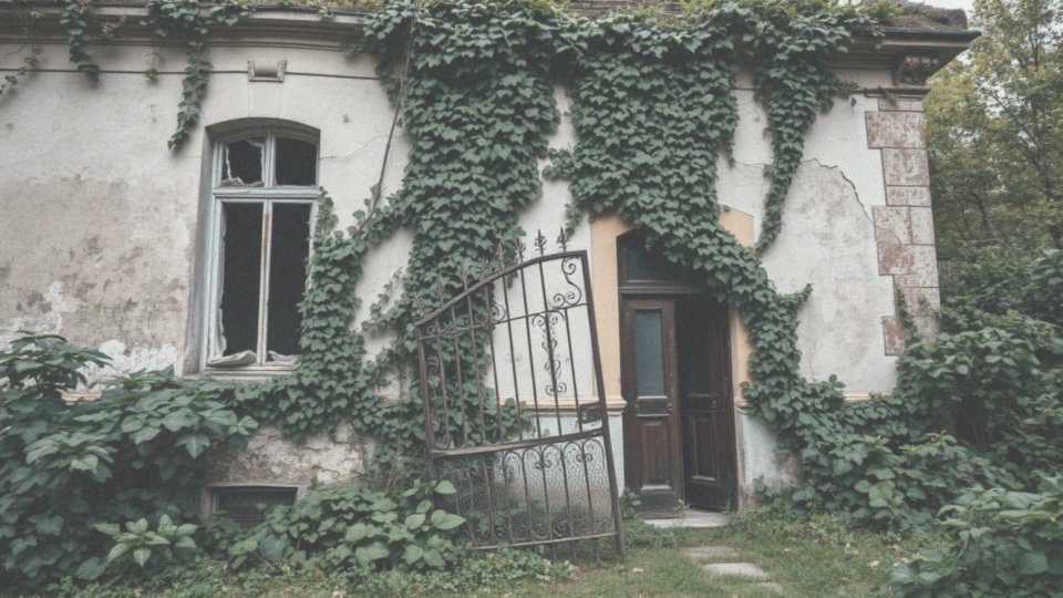 Jakie historie związane są z zrujnowaną willą w Gdańsku?