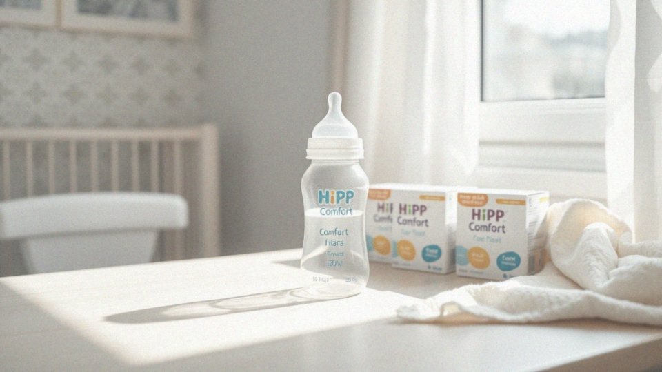 HiPP Comfort 1 – mleko modyfikowane dla niemowląt z problemami trawiennymi